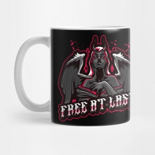 FREE AT LAST Mug